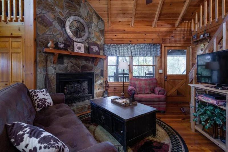 Mountain Time Cabin, Hot Tub, Fire Pit, Fireplace Villa Blue Ridge Exterior foto