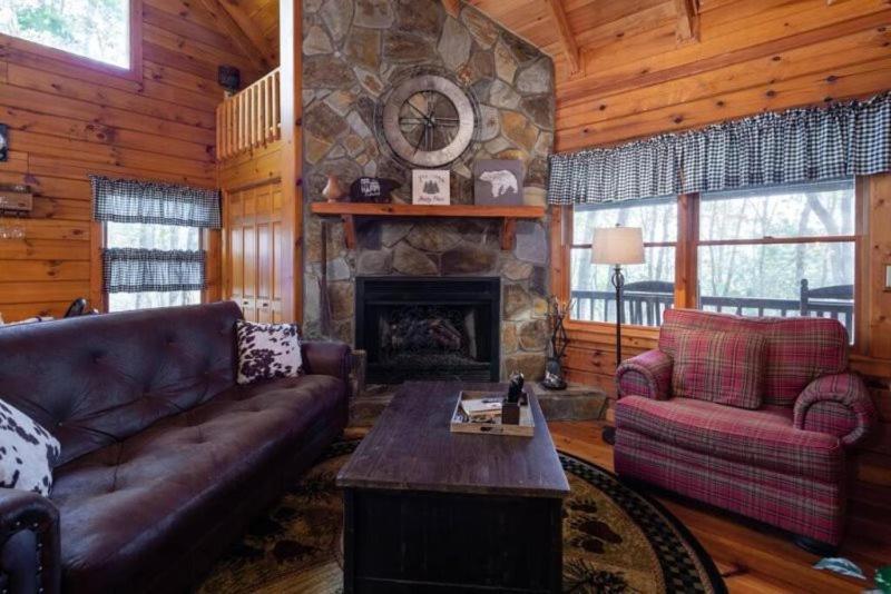 Mountain Time Cabin, Hot Tub, Fire Pit, Fireplace Villa Blue Ridge Exterior foto